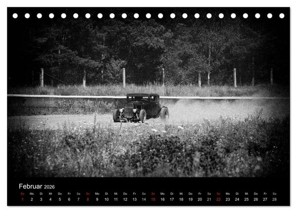 Produktbild: Hot Rods (Tischkalender 2026 DIN A5 quer), CALVENDO Monatskalender