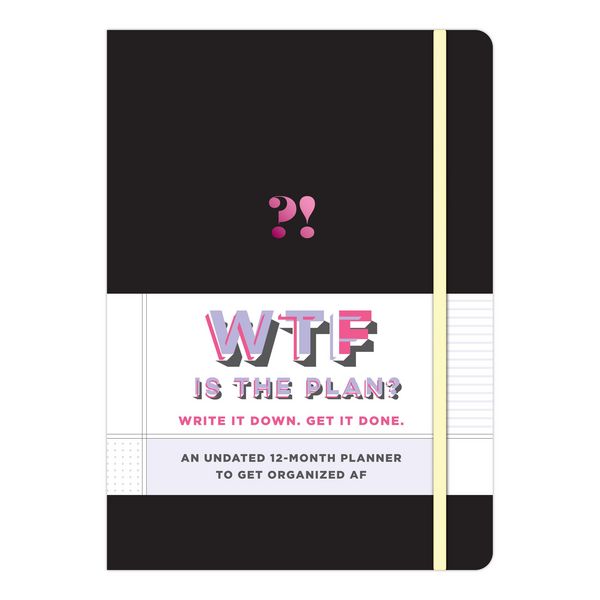 Produktbild: Wtf Undated Planner and Weekly Agenda Notebook