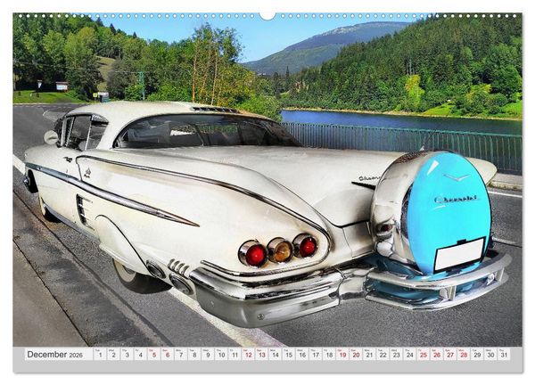 Produktbild: American Classic Cars - Photo collection (Wall Calendar 2026 DIN A2 landscape), CALVENDO 12 Month Wall Calendar