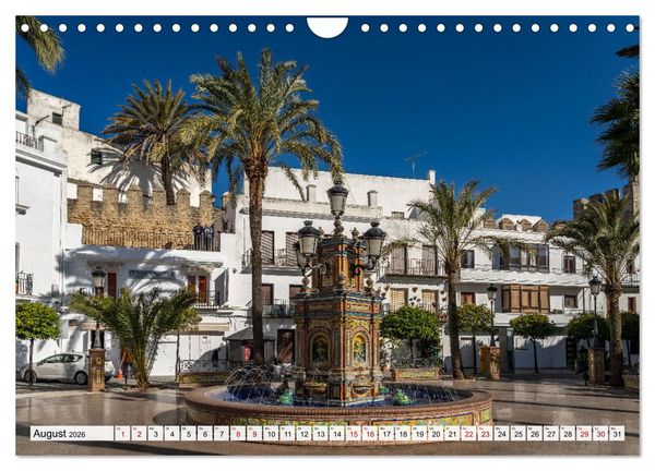 Produktbild: Andalusiens weisse D&ouml;rfer (Wandkalender 2026 DIN A4 quer), CALVENDO Monatskalender