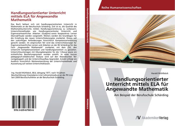 Produktbild: Handlungsorientierter Unterricht mittels ELA f&uuml;r Angewandte Mathematik