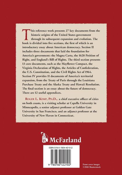 Produktbild: Documents of American Democracy