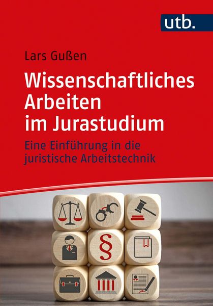 Produktbild: Wissenschaftliches Arbeiten im Jurastudium