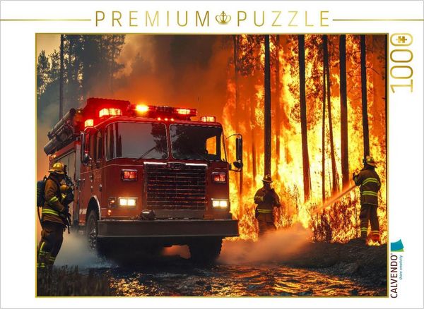 Produktbild: CALVENDO Puzzle Im Einsatz - Mensch und Technik | 1000 Teile Lege-Gr&ouml;&szlig;e 64x48cm Foto-Puzzle f&uuml;r gl&uuml;ckliche Stunden