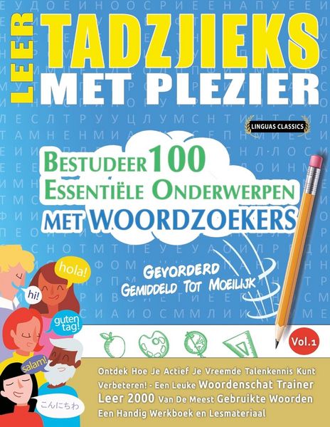 Produktbild: LEER TADZJIEKS MET PLEZIER - GEVORDERD