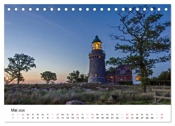Produktbild: Bornholm (Tischkalender 2026 DIN A5 quer), CALVENDO Monatskalender
