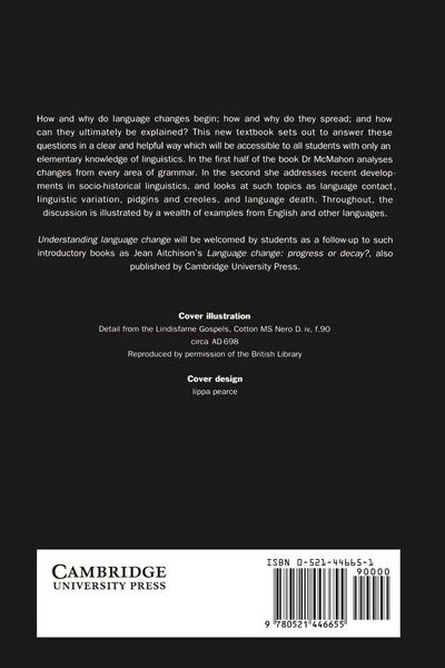 Produktbild: Understanding Language Change