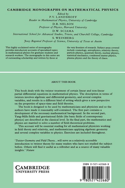 Produktbild: Twistor Geometry and Field Theory