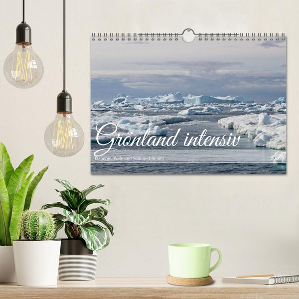 Produktbild: Gr&ouml;nland intensiv (Wandkalender 2026 DIN A4 quer), CALVENDO Monatskalender