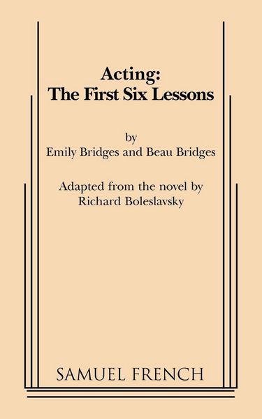 Produktbild: Acting: The First Six Lessons