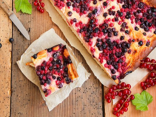Produktbild: CALVENDO Puzzle Johannisbeerenkuchen | 1000 Teile Lege-Gr&ouml;&szlig;e 64x48cm Foto-Puzzle f&uuml;r gl&uuml;ckliche Stunden