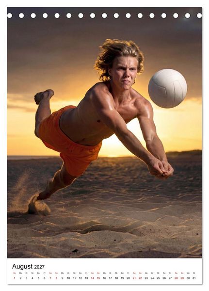 Produktbild: Welt des Sports &ndash; Leistung am Limit (Tischkalender 2027 DIN A5 hoch), CALVENDO Monatskalender