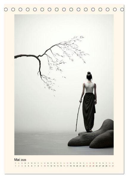 Produktbild: Japan - Kunst und Tradition (Tischkalender 2026 DIN A5 hoch), CALVENDO Monatskalender