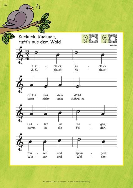 Produktbild: Flötenlilli - Blockflötenschule, Band 2