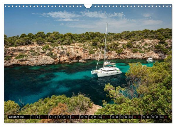 Produktbild: Mallorca - Ahoi (Wandkalender 2026 DIN A3 quer), CALVENDO Monatskalender