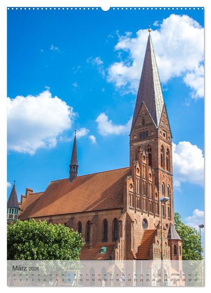 Produktbild: D&auml;nemark - Historisches F&uuml;nen (hochwertiger Premium Wandkalender 2026 DIN A2 hoch), Kunstdruck in Hochglanz