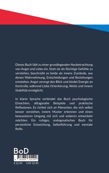 Produktbild: Angst und Liebe