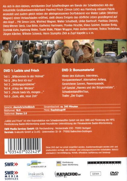 Produktbild: Laible & Frisch [2 DVDs]