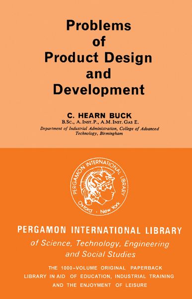 Produktbild: Problems of Product Design and Development