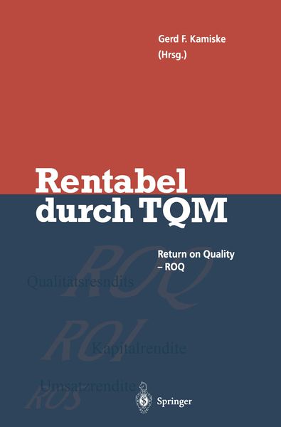 Produktbild: Rentabel durch Total Quality Management