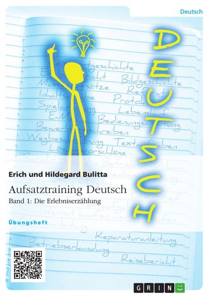 Produktbild: Aufsatztraining Deutsch - Band 1: Die Erlebniserz&auml;hlung