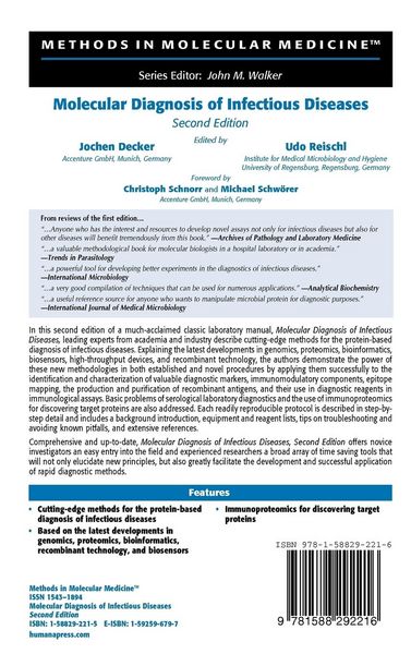 Produktbild: Molecular Diagnosis of Infectious Diseases