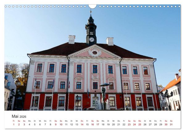 Produktbild: Estland - Pittoreske Sch&ouml;nheit im Baltikum (Wandkalender 2026 DIN A3 quer), CALVENDO Monatskalender