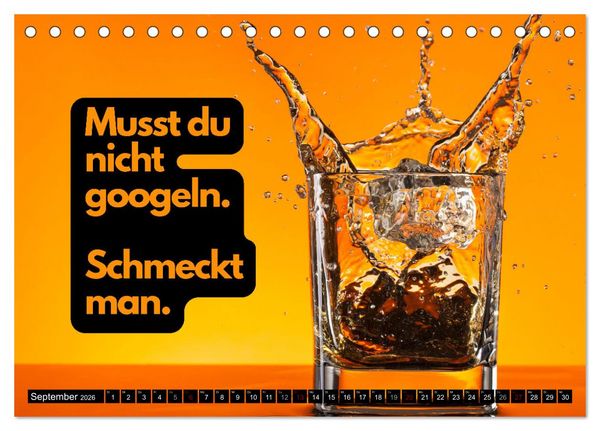 Produktbild: Komm Kaffeesatz lesen! (Tischkalender 2026 DIN A5 quer), CALVENDO Monatskalender