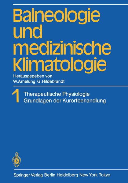 Produktbild: Balneologie und medizinische Klimatologie