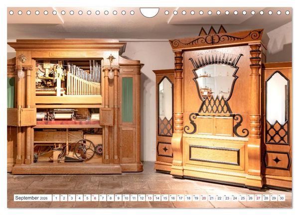 Produktbild: Selbstspielende Musikinstrumente (Wandkalender 2026 DIN A4 quer), CALVENDO Monatskalender