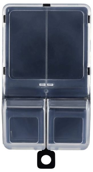 Produktbild: TRU COMPONENTS TC-ERB-9057 Sortimentskasten (L x B x H) 113 x 60 x 30 mm Anzahl F&auml;cher: 2 variable Unterteilung Inhalt 1 St.