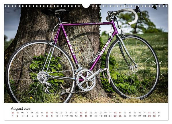 Produktbild: Stahlrenner - Rennrad-Klassiker aus Europa (Wandkalender 2026 DIN A3 quer), CALVENDO Monatskalender