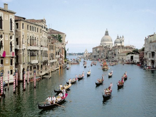 Produktbild: CALVENDO Puzzle Regata Storica auf dem Canal Grande | 1000 Teile Lege-Gr&ouml;&szlig;e 64x48cm Foto-Puzzle f&uuml;r gl&uuml;ckliche Stunden