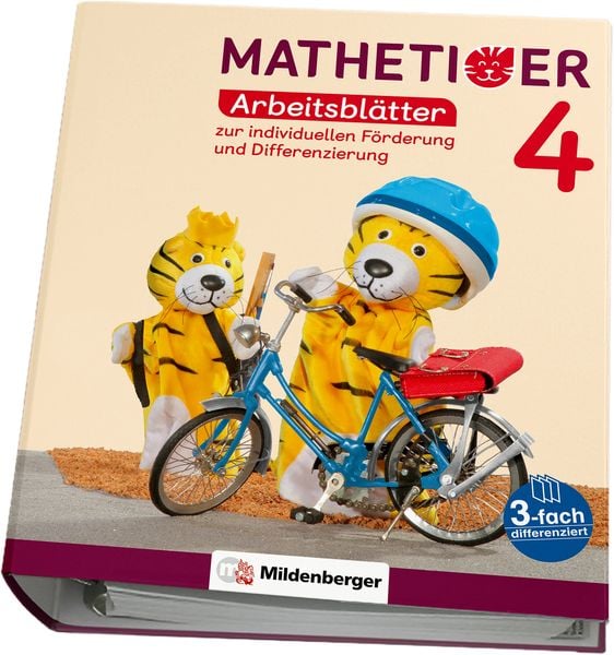 Produktbild: Mathetiger 4 &ndash; Arbeitsbl&auml;tter zur individuellen F&ouml;rderung und Differenzierung
