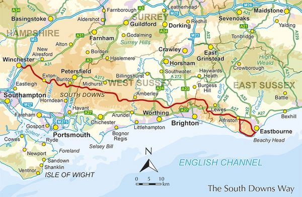 Produktbild: The South Downs Way