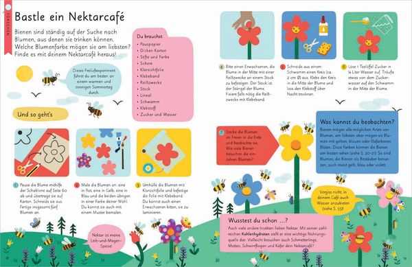 Produktbild: Kennst du die Natur? - Bienen. Das Aktiv- und Wissensbuch f&uuml;r Kinder ab 7 Jahren