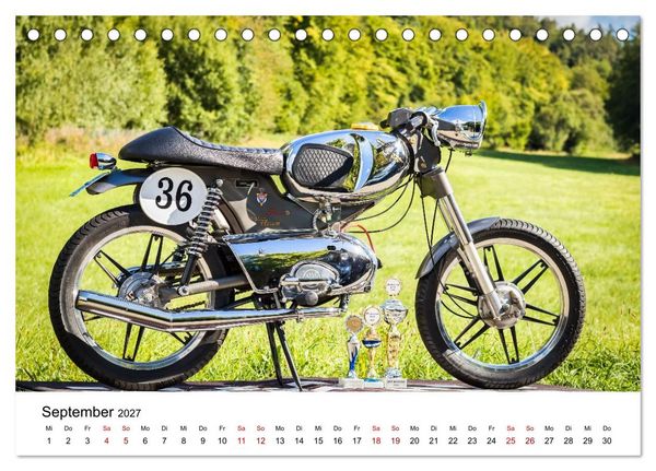 Produktbild: Kreidler-Kult (Tischkalender 2027 DIN A5 quer), CALVENDO Monatskalender