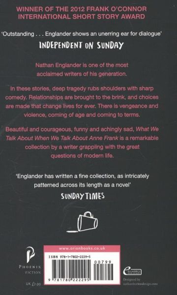 Produktbild: What We Talk About When We Talk About Anne Frank