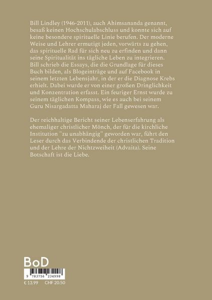Produktbild: Christliches Advaita - Liebe im Fluss
