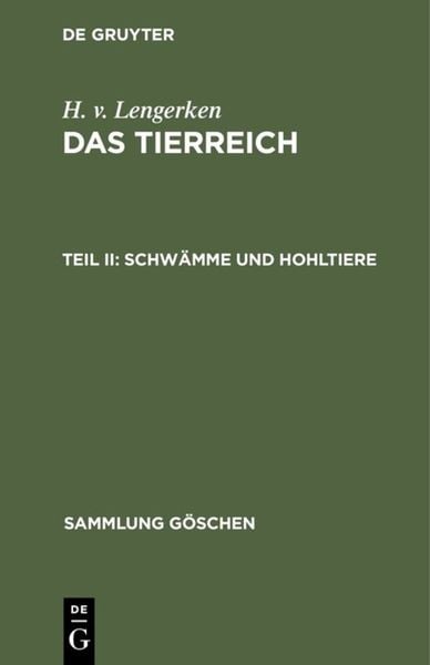 Produktbild: Schw&auml;mme und Hohltiere
