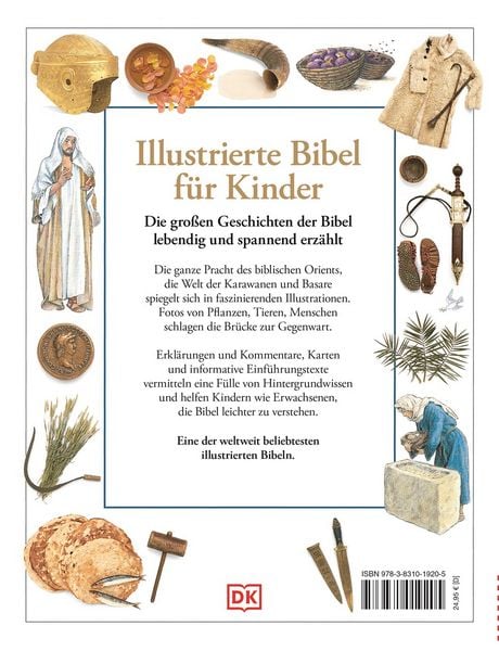 Produktbild: Illustrierte Bibel f&uuml;r Kinder