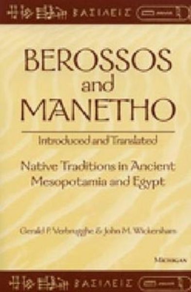 Produktbild: Berossos and Manetho, Introduced and Translated