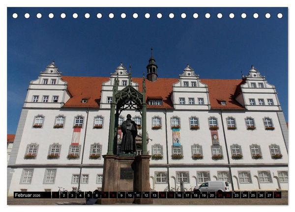 Produktbild: Rund um Martin Luther (Tischkalender 2026 DIN A5 quer), CALVENDO Monatskalender