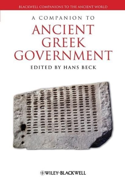 Produktbild: A Companion to Ancient Greek Government