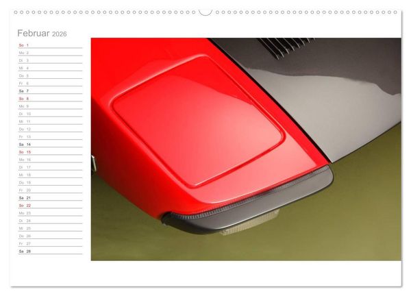 Produktbild: De Tomaso Pantera (hochwertiger Premium Wandkalender 2026 DIN A2 quer), Kunstdruck in Hochglanz