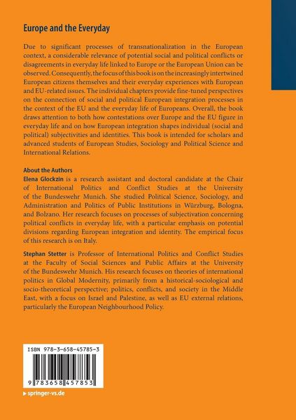 Produktbild: Europe and the Everyday