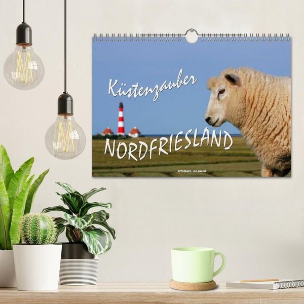 Produktbild: K&uuml;stenzauber Nordfriesland (Wandkalender 2027 DIN A4 quer), CALVENDO Monatskalender