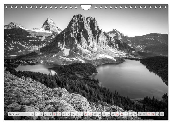 Produktbild: Monochrome Wonders (Wandkalender 2026 DIN A4 quer), CALVENDO Monatskalender