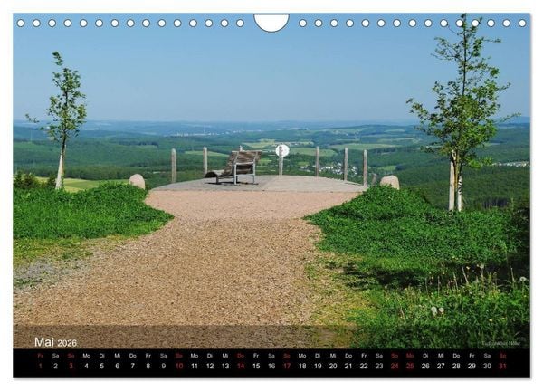 Produktbild: Kreis Siegen-Wittgenstein (Wandkalender 2026 DIN A4 quer), CALVENDO Monatskalender
