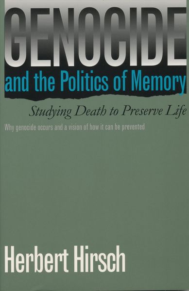 Produktbild: Genocide and the Politics of Memory